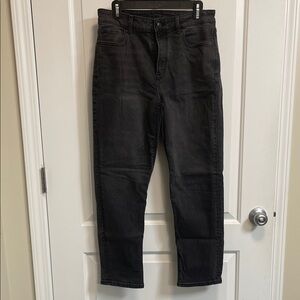 Women’s Washed Black Denim Jeans